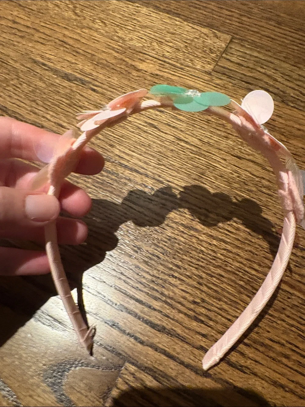 Crewcuts sequin flower headband